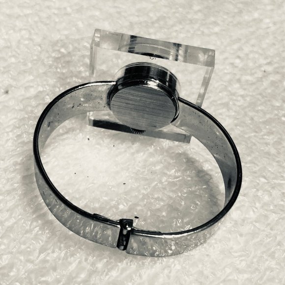Louis Freedhand Lucite MCM Mid Century Bracelet Watch